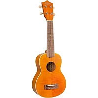 Mitchell MU45F Exotic Soprano Ukulele Flamed Maple