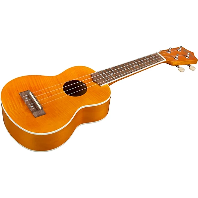 Mitchell MU45F Exotic Soprano Ukulele Flamed Maple