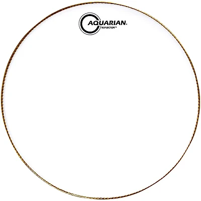 Aquarian Ice White Reflector Drum Head