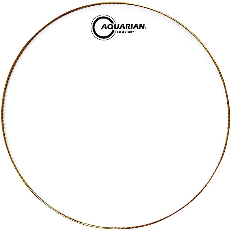 Aquarian Ice White Reflector Drum Head