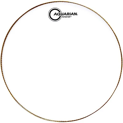 Aquarian Ice White Reflector Drum Head