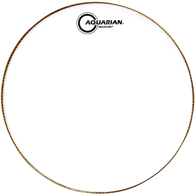 Aquarian Ice White Reflector Drum Head