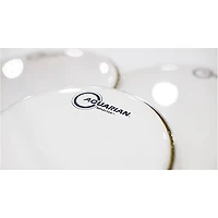 Aquarian Ice White Reflector Drum Head