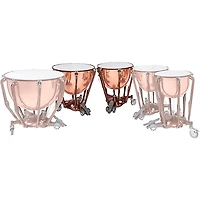 Ludwig Standard Series Polished Copper Timpani Set with Gauge