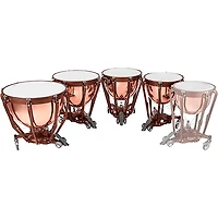 Ludwig Professional Series Polished Copper Timpani Set with Gauge