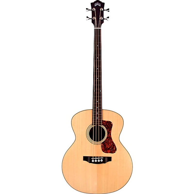 Guild B-240E Fretless Acoustic-Electric Bass Guitar - Natural