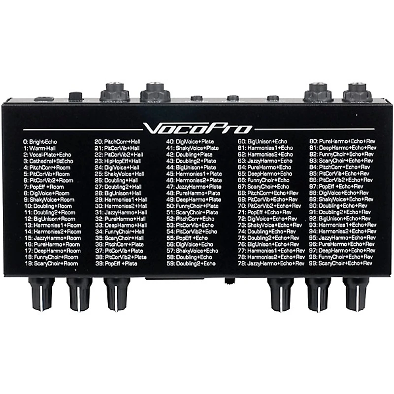 VocoPro SingTools-Plus Vocal Effects Mixer Black