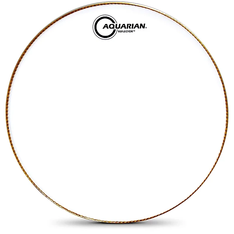 Aquarian Ice White Reflector Bass Drum Head