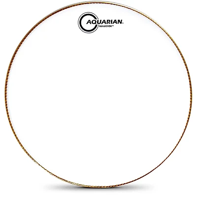 Aquarian Ice White Reflector Bass Drum Head