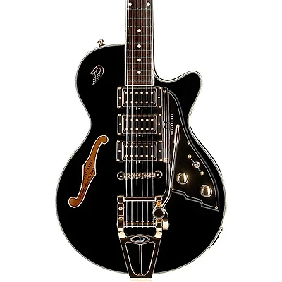 Duesenberg Starplayer TV Custom Electric Guitar Black
