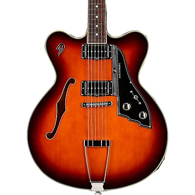 Duesenberg Fullerton Hollow Electric Guitar Vintage Burst