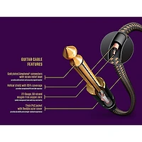 Livewire Signature Guitar Cable Straight/Straight Black and Gray 20 ft.