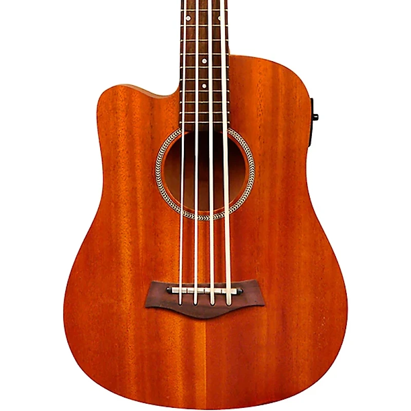 Restock Gold Tone 23-Inch Scale Left-Handed Acoustic-Electric MicroBass with Gig Bag