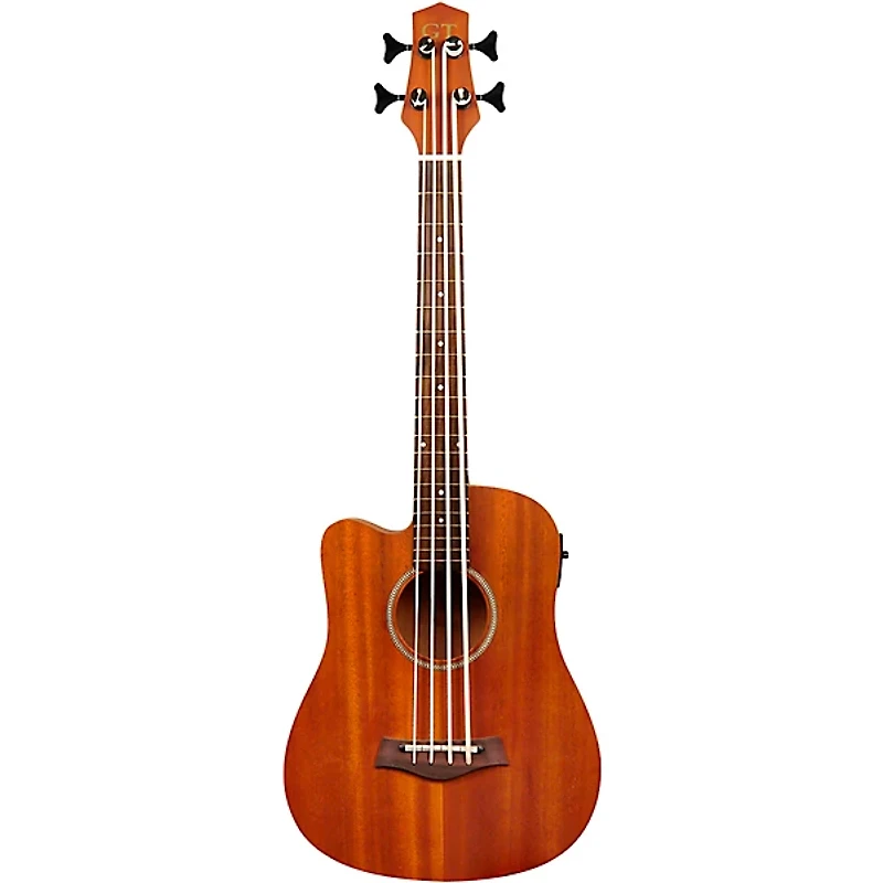 Restock Gold Tone 23-Inch Scale Left-Handed Acoustic-Electric MicroBass with Gig Bag