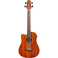 Restock Gold Tone 23-Inch Scale Left-Handed Acoustic-Electric MicroBass with Gig Bag