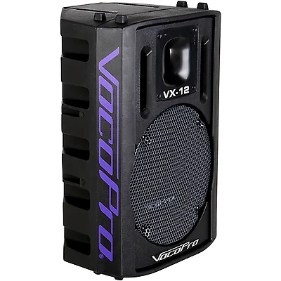 VocoPro VX-12 500W Karaoke Vocal Passive Speaker 12 in. Black