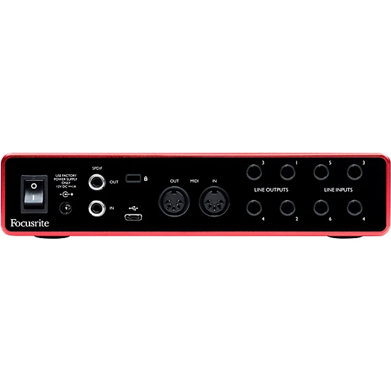 Focusrite Scarlett 8i6 USB Audio Interface Gen 3