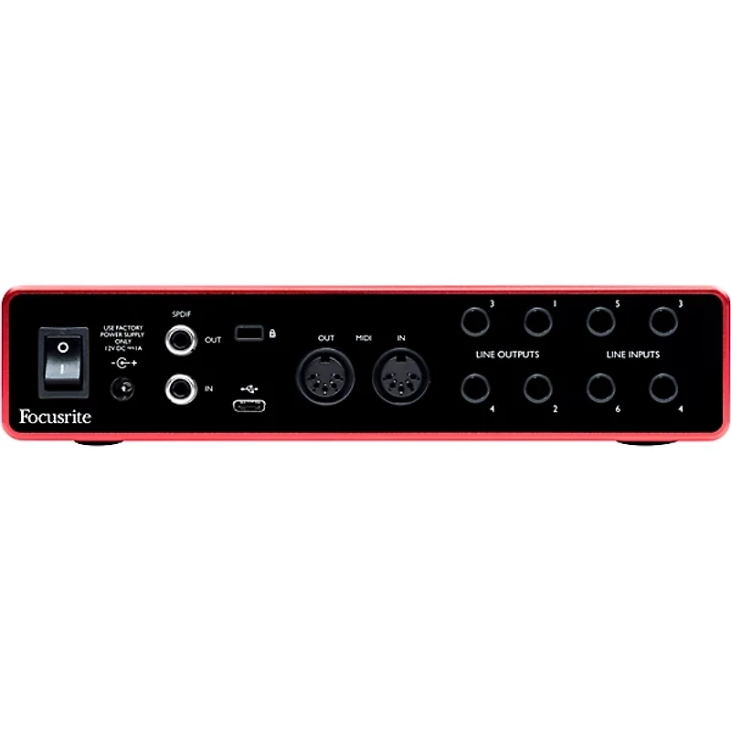Focusrite Scarlett 8i6 USB Audio Interface Gen 3