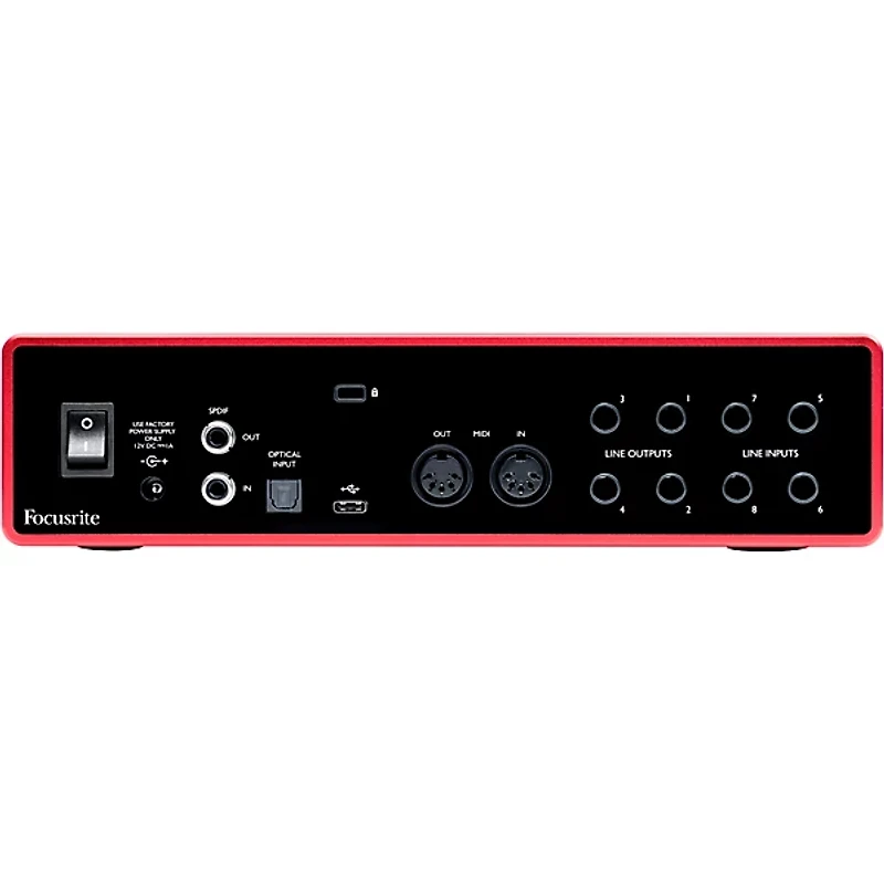 Focusrite Scarlett 18i8 USB Audio Interface Gen 3