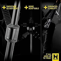 Hercules GS415BPLUS Universal Auto Grip Guitar Stand With Foldable Yoke