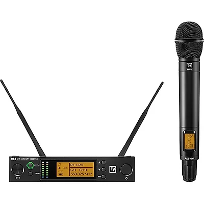 Electro-Voice RE3 Wireless Handheld Set With ND76 Dynamic Cardioid Vocal Microphone Head -