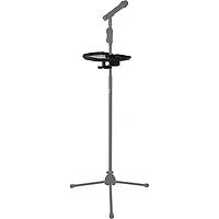Gator GFW-MICACCTRAY Frameworks Extra Large Microphone Stand Accessory Tray with Drink Holder and Guitar Pick Tab