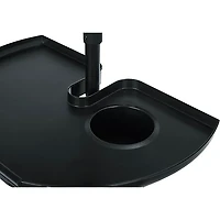 Gator GFW-MICACCTRAY Frameworks Extra Large Microphone Stand Accessory Tray with Drink Holder and Guitar Pick Tab