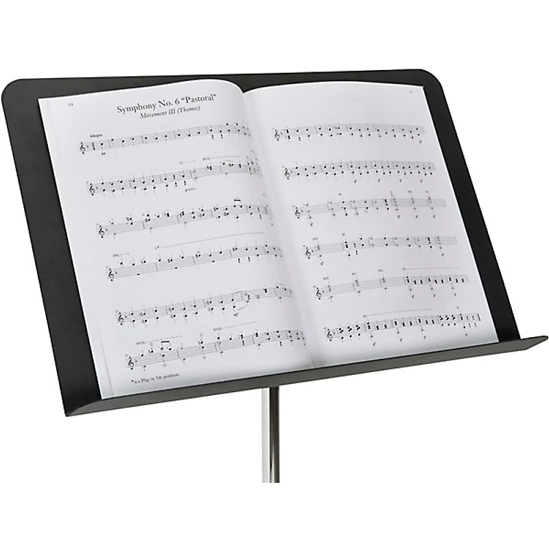 Proline Professional Orchestral Music Stand Black - 6-Pack