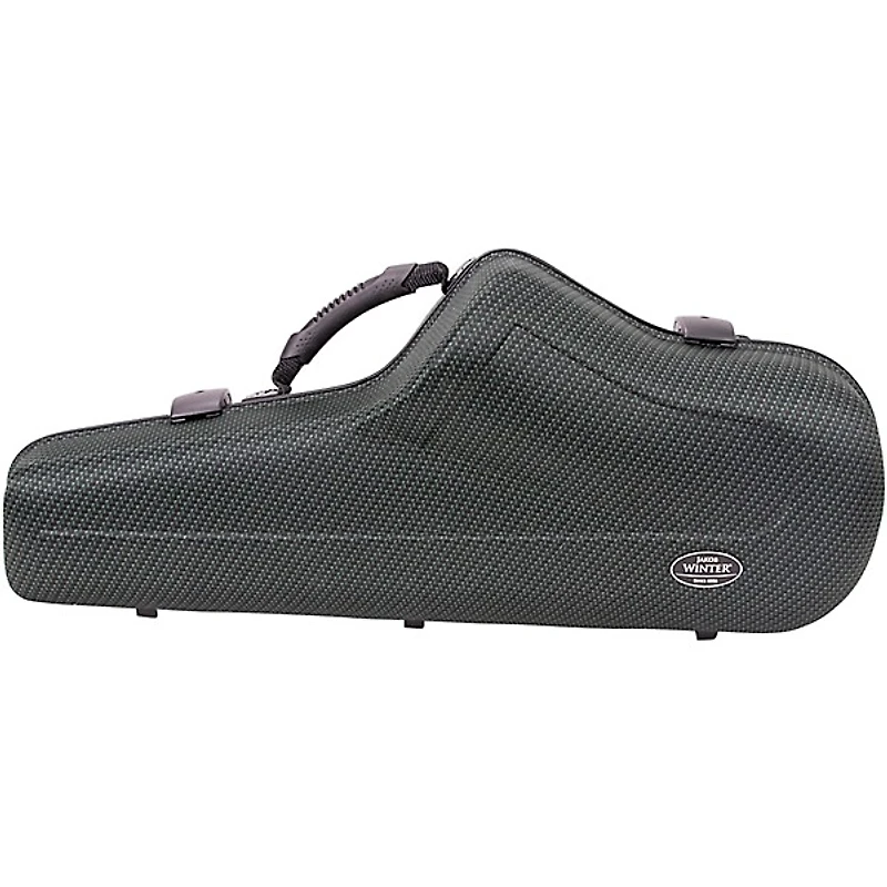 J. Winter Alto Saxophone Shaped Case Greenline Black