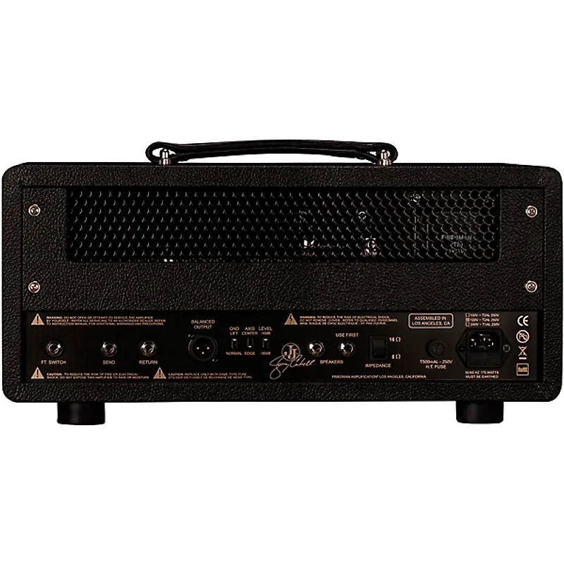 Friedman JJ Junior Jerry Cantrell Signature 20W Tube Guitar Amp Head Black