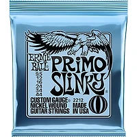 Ernie Ball 2212 Primo Slinky Nickel Wound Electric Guitar Strings Gauges 9.5 - 44