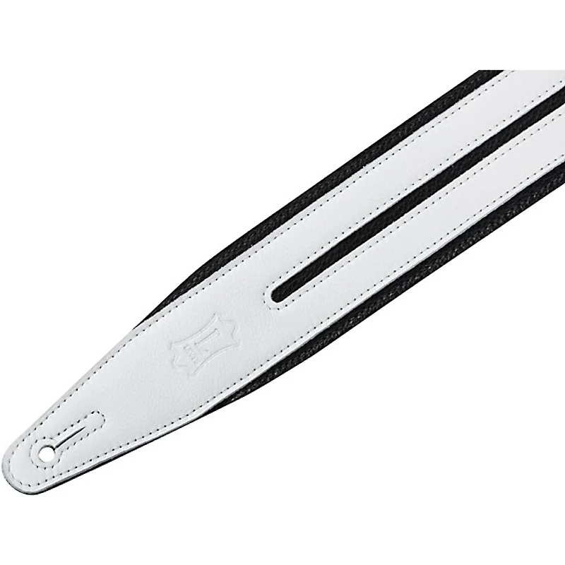 Levy's MG317DRS 2.5" Black Garment Leather Strap