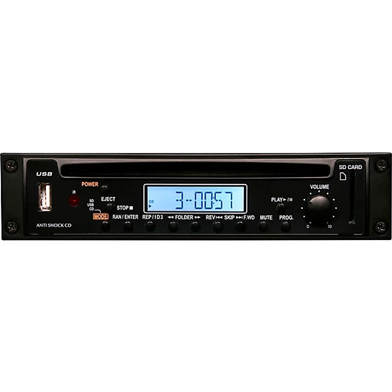 Galaxy Audio TV10-C010H000G Galaxy Audio Traveler 10 Portable PA System With CD Player, One Wireless Receiver, And One Handheld Microphone