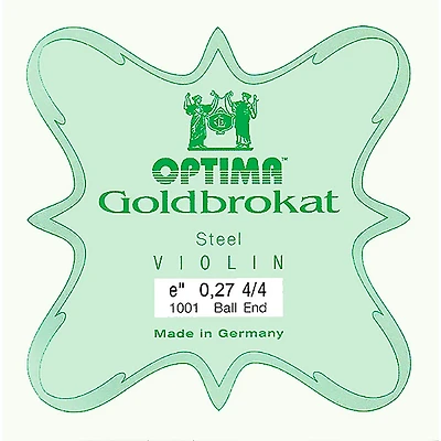 Optima Goldbrokat Series Steel Violin E String