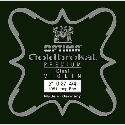 Optima Goldbrokat Premium Series Steel Violin E String