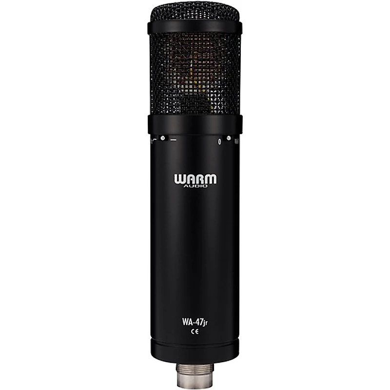 Warm Audio WA-47jr-BLK FET Black Condenser Microphone Black
