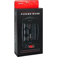 D'Addario Tour-Grade Power Base 6 ft. Black
