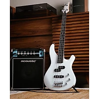 Mitchell MB100 Short-Scale Solidbody Electric Bass Guitar -