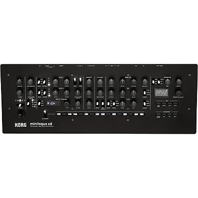 KORG minilogue xd module Keyboard Voice Expander and Desktop Synth Black