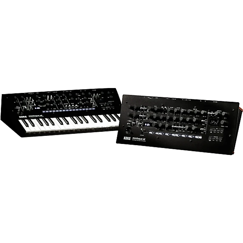 KORG minilogue xd module Keyboard Voice Expander and Desktop Synth Black