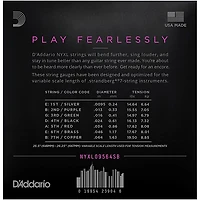 D'Addario NYXL Strandberg 7-String Super Light Plus