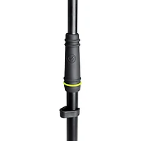 Gravity Stands Microphone Stand With Round Base and 2-Point Adjustment Telescoping Boom