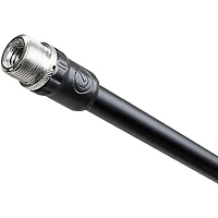 Gravity Stands Microphone Stand With Round Base and 2-Point Adjustment Telescoping Boom