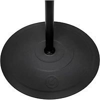 Gravity Stands Microphone Stand With Round Base and 2-Point Adjustment Telescoping Boom