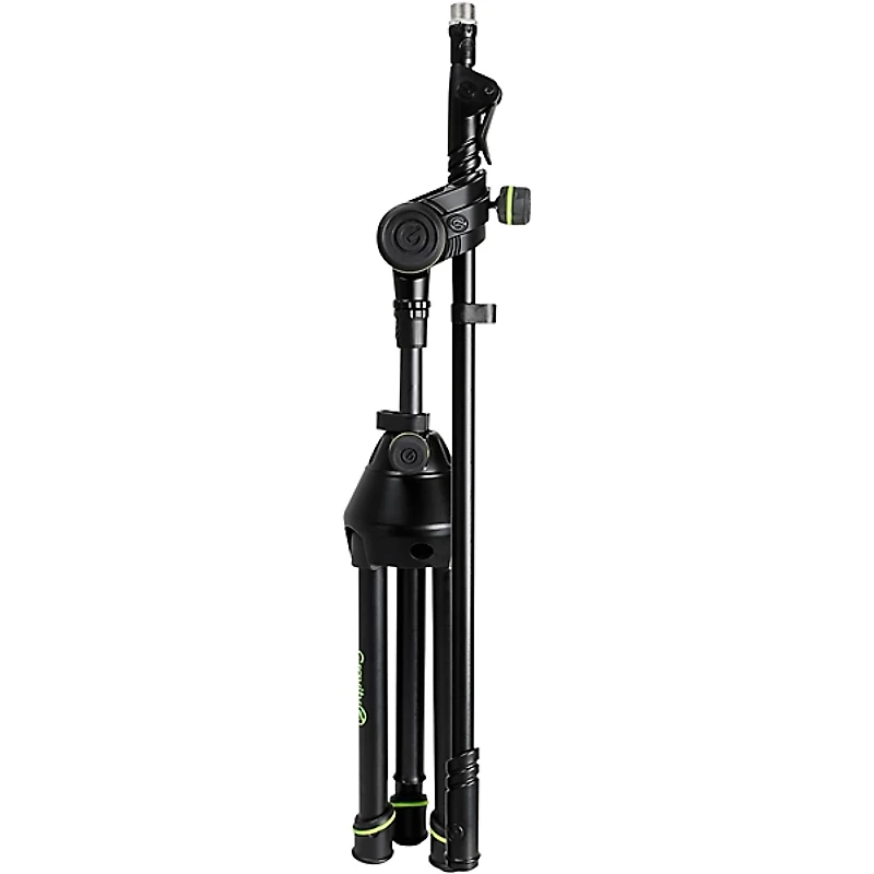 Gravity Stands Microphone Stand Short With Folding Tripod Base - Heavy Duty