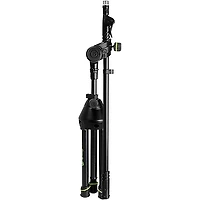 Gravity Stands Microphone Stand Short With Folding Tripod Base - Heavy Duty