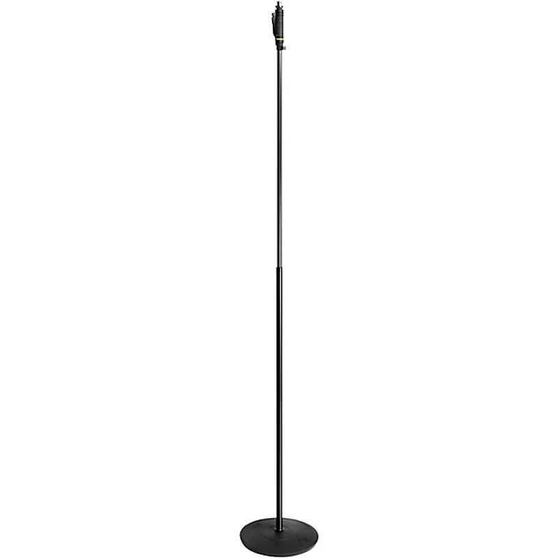 Gravity Stands Microphone Stand With Round Base And One-Hand Clutch