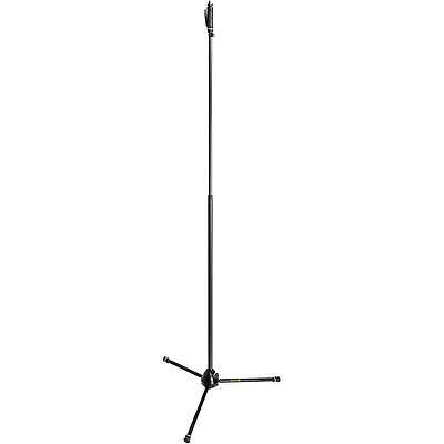 Gravity Stands Microphone Stand With Folding Tripod Base And One-Hand Clutch
