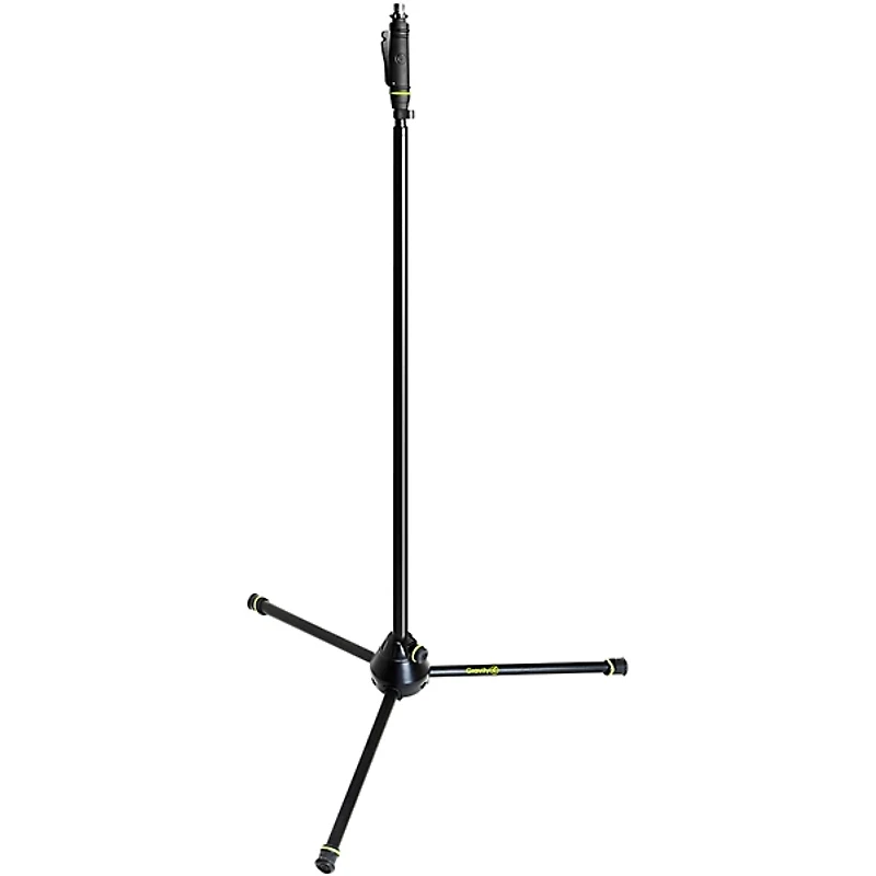 Gravity Stands Microphone Stand With Folding Tripod Base And One-Hand Clutch