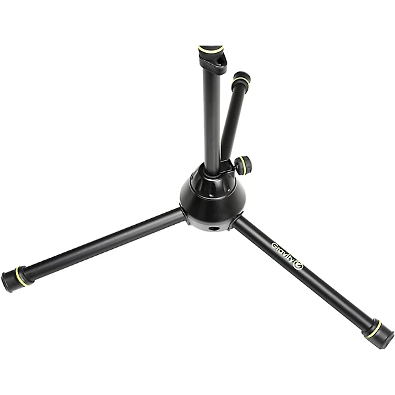Gravity Stands Microphone Stand With Folding Tripod Base And 2-Point Adjustment Telescoping Boom